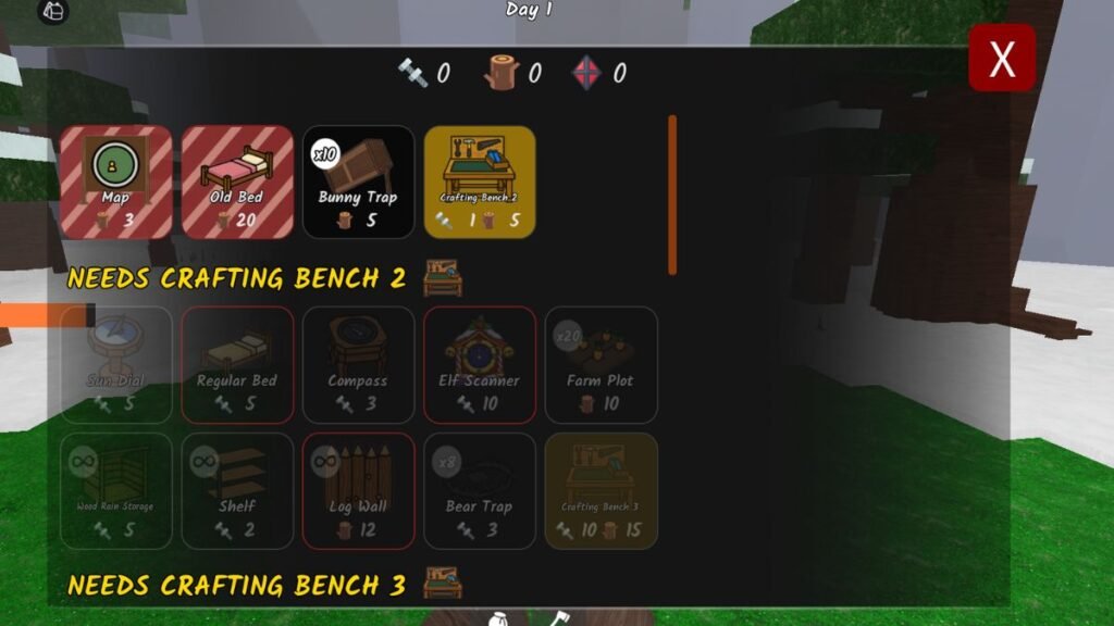 Crafting Bench Image via Roblox / Bigpluse