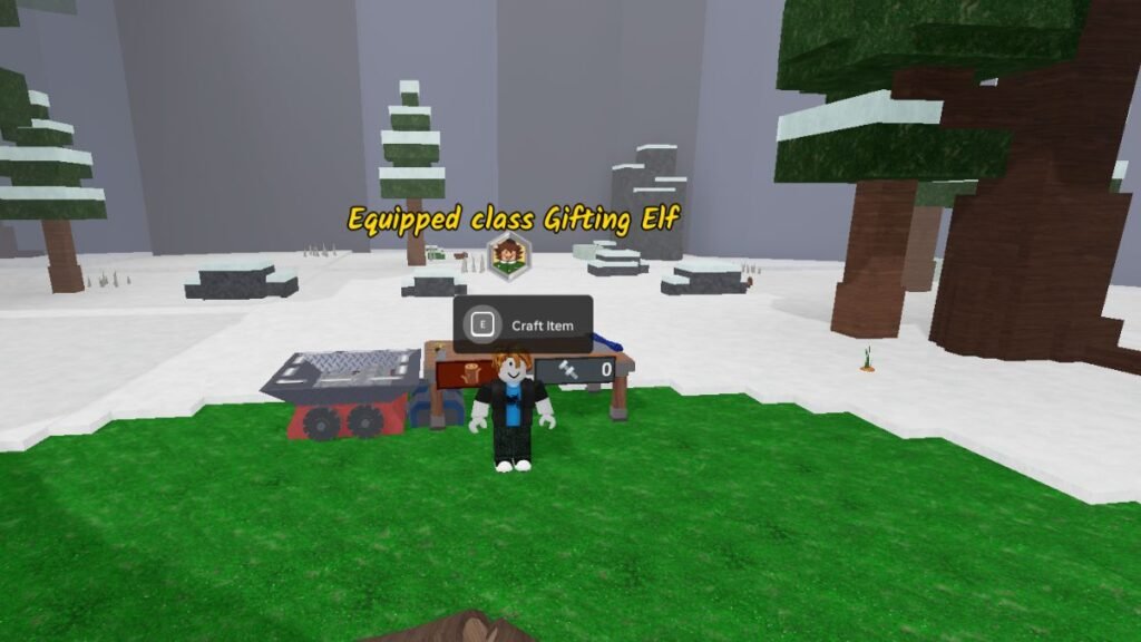 Crafting Bench Image via Roblox / Bigpluse