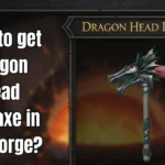 How to get Dragon Head Pickaxe in The Forge