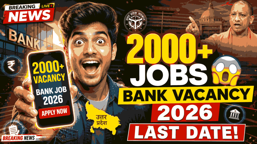 2000+ Bank Vacancy 😱 | बिना Exam नौकरी? Apply Now (Last Date Alert)”