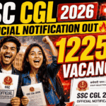 SSC CGL 2026 Official Notification Out | 12,256+ Vacancies 🔥SSC CGL 2026 Apply Online Started