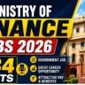 Ministry of Finance Jobs 2026 | 534 Posts Last Date Near!